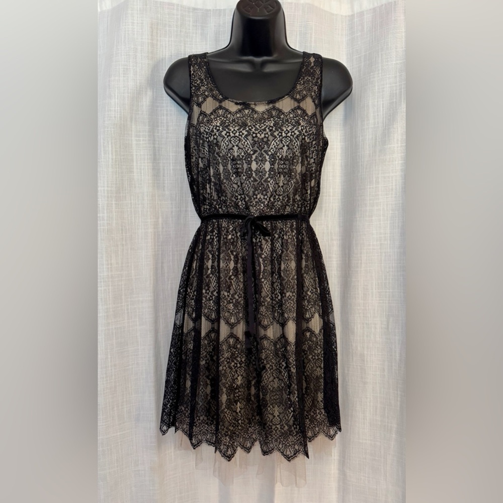 Cocktail Black Lace Dress
